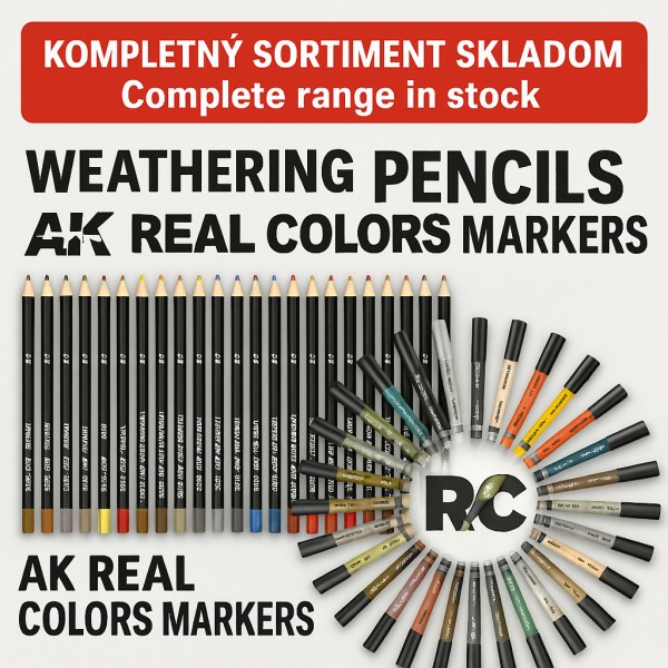 ak RC markers&pencils