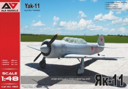 Military trainer aircraft Yak-11