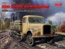 KHD S3000/SS M Maultier WWII German Semi-Tracked Truck