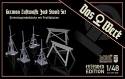 Luftwaffe Jack Stand Set with Saw Horses (Extended)