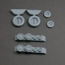 Grumman F-14 Tomcat resin wheels set – No Mask series