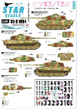 s.SS.Pz-Abt 502 (Ost Front) and s.SS.Pz-Abt 503 (Ost Front / Berlin). King Tiger / Tiger II # 2.