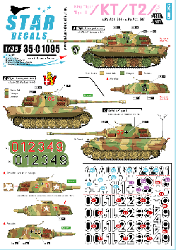 s.Pz-Abt 506 (Western Front) and s.Pz-Abt 507 (Ost Front). King Tiger / Tiger II # 3.