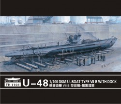 U-48 Type VII B + Dock Scene