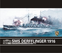German Battlecruiser Derfflinger 1916