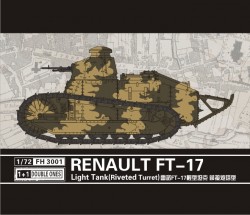 Renault FT-17 light tank (Riveted turret) 2 pcs