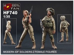  Modern IDF Soldiers-2 Female Figures