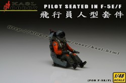 Pilot Seated In F-5E/F (1 Kits)