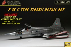 F-5E TIGER II C Type Detail Set (Late type For AFV CLUB)