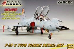 F-5F TIGER II C Type Detail Set (Late type For AFV CLUB)