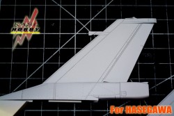 F-16A/B MLU Vertical Tail Set (Hasegawa)
