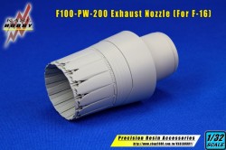 F-16 F100-PW-200/220 Exhaust Nozzle (Tamiya)