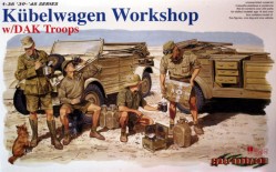 Kubelwagen Workshop w/DAK Troops