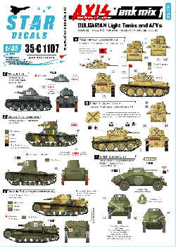 Bulgarian Light Tanks and AFVs