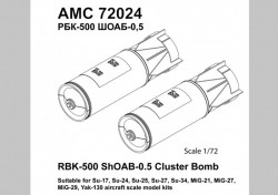 RBK-500 ShOAB-0.5 Cluster Bomb