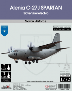 Alenia C-27J Spartan Slovenské letectvo