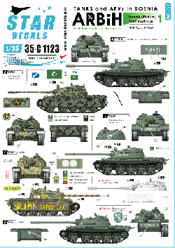 Tanks & AFVs in Bosnia # 1.