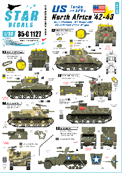 US tanks & AFVs in North Africa 1942-43