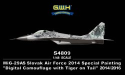 MiG-29AS Slovak Air Force 2014 Special Painting"Digital Camouflage w.Tiger