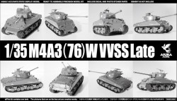 US Medium Tank M4A3 76mm Sherman with VVSS Late Type
