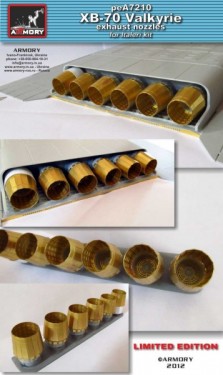  North-American XB-70 Valkyrie exhaust nozzles