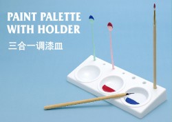 Paint Palette with Holder
