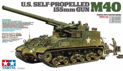 U.S SELFPROPELLED 155MM GUN M40 
