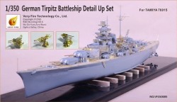 German Tripitz Battleship Detail Up Set (for 78015 TA)