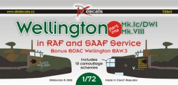Wellington Mk.Ic/DWI, Mk.VIII in RAF and SAAF Service part 1