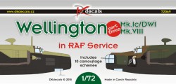 Wellington Mk.Ic/DWI, Mk.VIII in RAF Service part 3