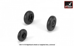F-117A wheels w/ weighted tires