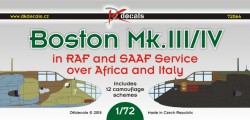 Boston Mk.III/V in RAF and SAAF service over Africa and Italy