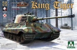 WWII German Heavy Tank Sd.Kfz.182 King Tiger Henschel Turret w/interior (new track)
