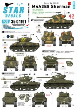 Korean War - US M4A3E8 Sherman # 3