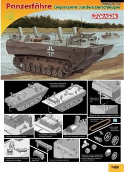 PANZERFÄHRE GEPANZERTE LANDWASSERSCHLEPPER PROTOTYPE Nr.1