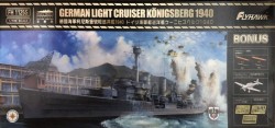 German Light Cruiser Königsberg 1940 - deluxe