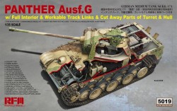 Panther Ausf.G with full interior & cut away parts