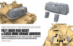 Israel Main Battle Tank Magach 6B GAL BATASH Fully Loaded Rear Basket