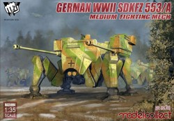 Fist of War German WWII sdkfz 553/A medium fighting Mech