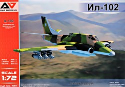 IL 102 Experimental ground-attack aircraft (Sukhoi Su-25 rival)