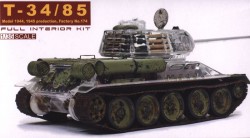 T-34/85 Factory 174 with trans. turret