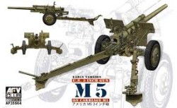 3in Gun M5 On Carriage M1