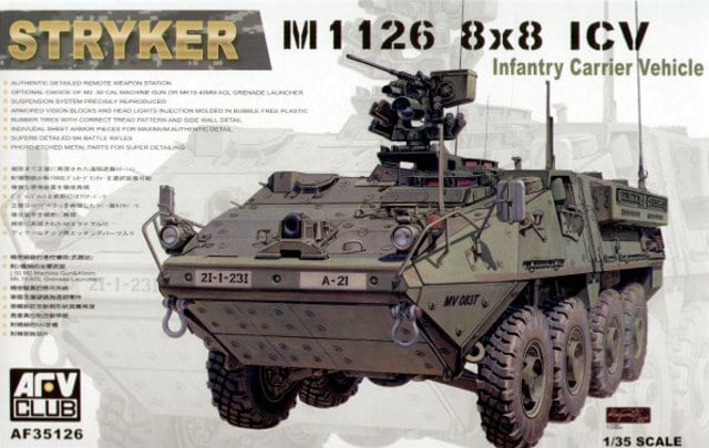 M1126 8x8 ICV Stryker