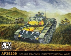 M24 Chafee tank Korea war vision