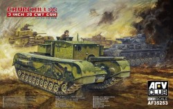 British 3 inch gun Churchill tank
