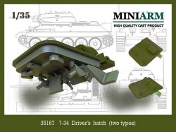 T-34 Driver's hatch (two types)