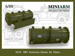 NBC protection system air filters for GaZ Tiger-M, Pantsir-S1 (SA 22)