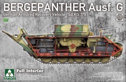 Bergepanther Ausf.G German Armored Recovery Vehicle Sd.Kfz.179 w/full interior