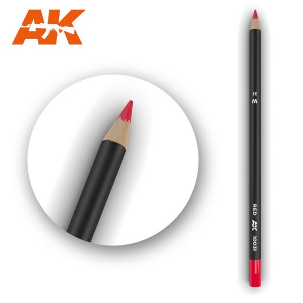 Weathering Pencil Red