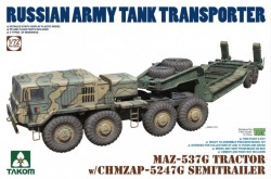 MAZ-537G TRACTOR w/CHMZAP-5247G trailer